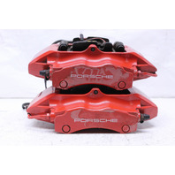 2002-2012 Porsche 911 996 997 Rear Brake Caliper Set Brembo Red OEM