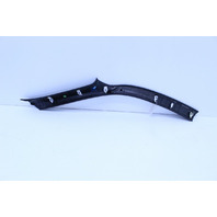 1999-2004 Porsche 911 996 Coupe Left A Pillar Molding Leather Black OEM