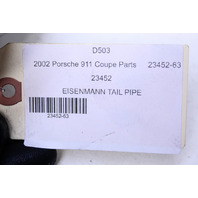 2002-2004 Porsche 911 996 C4S EXhaust Muffler Tip Right EP7120 EISENMANN OEM