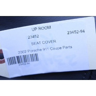 1997-2004 Porsche 911 996 Boxster 986 Seat Backrest Outer Cover Black OEM