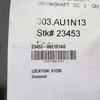 Audi A6 A7 Q5 S4 S5 3.0 Supercharged Engine Crankshaft OEM 06E105101AD