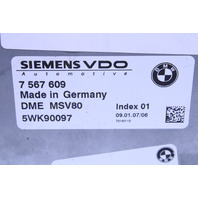 2007 BMW X3 3.0 N52 Engine Computer Module ECU ECM DME - 12147567609 OEM