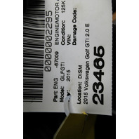 2015-2017 Volkswagen GTI 2.0 CXCA Engine Motor 125k Miles