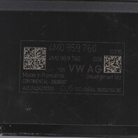2017–2019 Audi Q7 Third Row Seat Control Module 4M0959760G OEM Used