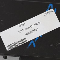 2017–2019 Audi Q7 Third Row Seat Control Module 4M0959760G OEM Used