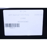 2017-2019 Audi Q7 Right Lid Mounted Tail Light OEM 4M0945094D