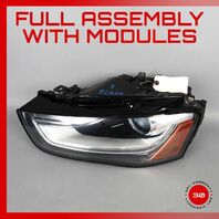 13-16 Audi B8 A4 S4 Left Driver Side HID Xenon Headlight Assembly OEM OEM