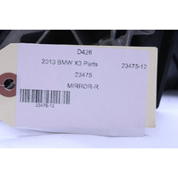 2011-2014 BMW X3 F25 Right Door Mirror Surround View 51167264122 OEM