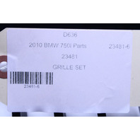 2009-2012 BMW 740i 750i Front Bumper Grille Right Left Aftermarket OEM
