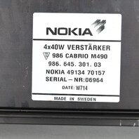 1997-2000 Porsche Boxster 986 Amp Amplifier Nokia OEM Used