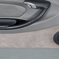 1999-2004 Porsche Boxster 986 Door Panel Left Leatherette Grey OEM Used