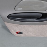 1999-2004 Porsche Boxster 986 Door Panel Left Leatherette Grey OEM Used