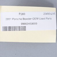 1997–2004 Porsche Boxster Cayman Right Engine Cooling Fan 98662403600 OEM Used
