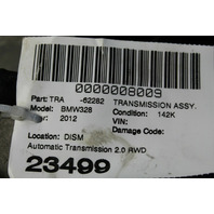 2012 BMW 328i N20 Sedan Automatic Transmission RWD