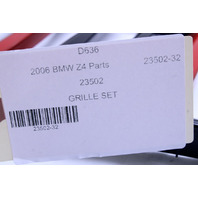 2003-2008 BMW Z4 Front Bumper Grille Right Left Pair Painted OEM