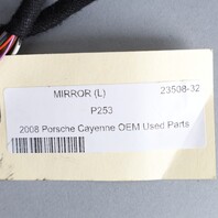 2008-2010 Porsche Cayenne 957 Door Mirror Left OEM Used