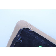 05-12 Porsche 911 Boxster Cayman Right Stereo Side Trim Leather Beige OEM