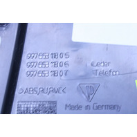 05-12 Porsche 911 Boxster Cayman Right Stereo Side Trim Leather Beige OEM