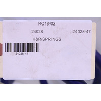 2005-2012 Porsche Boxster Cayman 987 H&R Coil Springs Lowering OEM