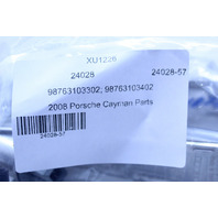 2006-2008 Porsche 911 997 Boxster Cayman Side Marker Light Pair Set Clear OEM