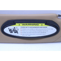 2006-2012 Porsche Cayman 987 Left Sun Visor Sand Beige OEM