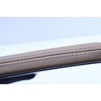 05-12 Porsche 911 Boxster Cayman Left Stereo Side Trim Leather Beige OEM