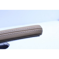 05-12 Porsche 911 Boxster Cayman Left Stereo Side Trim Leather Beige OEM