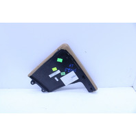 05-12 Porsche 911 Boxster Cayman Left Stereo Side Trim Leather Beige OEM