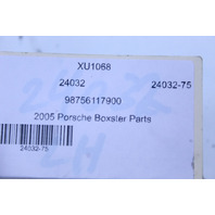 2000-2005 Porsche Boxster 986 987 Convertible Top Transmission Left OEM