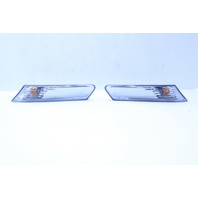 2005-2008 Porsche 911 Boxster Cayman Side Marker Lights Clear Pair OEM