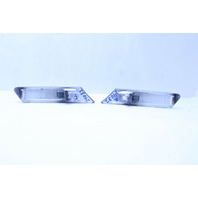 2005-2008 Porsche 911 Boxster Cayman Side Marker Lights Clear Pair OEM