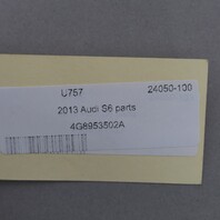 2013 Audi S6 Turn Signal Wiper Column Switch Clock Spring 4G8953502A OEM Used