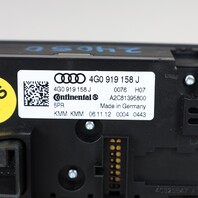 2012-2015 Audi A6 S6 Rear Climate Control Panel 4G0919158J OEM Used