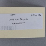 2013 Audi A6 S6 Headlight Range Control Module 4H4907357C OEM Used