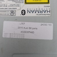 2012-2015 Audi A6 A7 Multimedia CD Player Head Unit 4G0035746D OEM Used