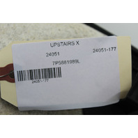 2011-2018 Porsche Cayenne Macan Front Seat Back Panel Black OEM