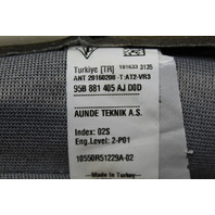 2015-2018 Porsche Macan GTS Front Seat Bottom Cushion Cover Left Black OEM