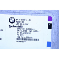BMW 328i 335i 528i 535i Bluetooth Telematics Control Module 84109149614 OEM