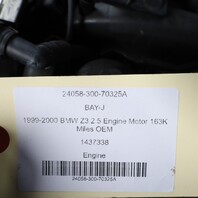 1999-2000 BMW Z3 2.5 Engine Motor 163K Miles OEM