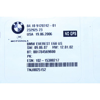 2006 BMW 330i Telematics Bluetooth Communication Control Module OEM