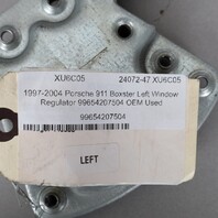 1997-2004 Porsche 911 Boxster Left Window Regulator 99654207504 OEM Used