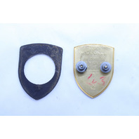 Porsche 911 Boxster Hood Crest Emblem Badge OEM