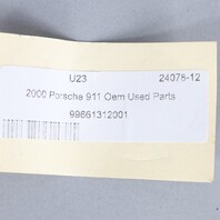 2002-2004 Porsche 911 996 Hazard Flasher Light Switch Matte 99661312001 OEM Used