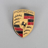 Porsche 911 Boxster Cayenne Hood Emblem Crest Badge 99655921100 OEM Used