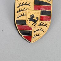Porsche 911 Boxster Cayenne Hood Emblem Crest Badge 99655921100 OEM Used