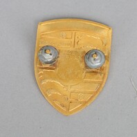 Porsche 911 Boxster Cayenne Hood Emblem Crest Badge 99655921100 OEM Used