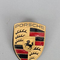 Porsche 911 Boxster Cayenne Hood Emblem Crest Badge 99655921100 OEM Used