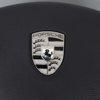 2000-2004 Porsche 911 Boxster Space Grey Steering Wheel Airbag Leatherette 99680308904A08