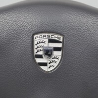 2000-2004 Porsche 911 Boxster Space Grey Steering Wheel Airbag Leatherette 99680308904A08