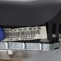 2000-2004 Porsche 911 Boxster Space Grey Steering Wheel Airbag Leatherette 99680308904A08
